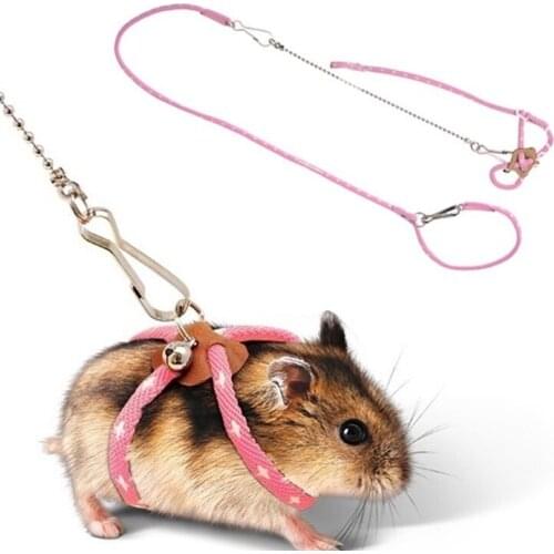 Small pet adjustable seat belt belt bird parrot mouse hamster ferret rat pet pig belt