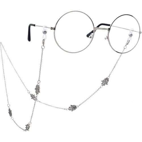 Fashion Owl Swallow Bird Lightning Glasses Chain Hand Eyes Face Mask Lanyard For Women Anti Slip Sunglasses Strap