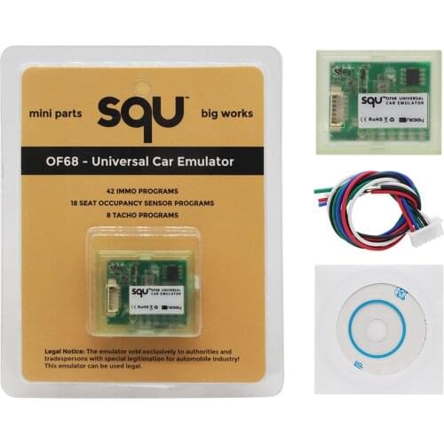 SQU OF80 OF68 Car Emulator Universal SQU OF68 Car Emulator Mini Parts Big Works SQU OF68 Support IMMO Seat Accupancy Sensor Tool