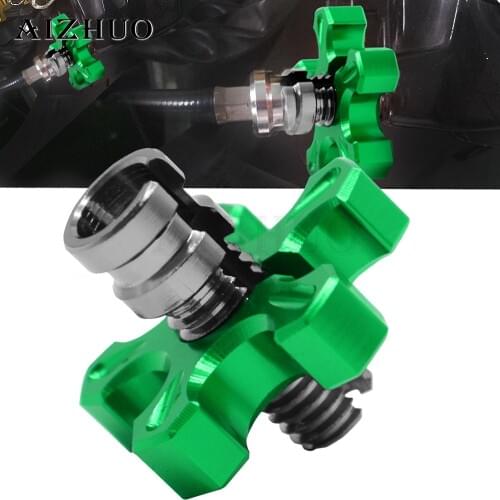 Motorcycle CNC Brake Clutch Cable Wire Adjuster Screw M10 M8*1.25 FOR KAWASAKI KLX 150 250 KLX250 KLX 450R KDX 125 250 XR 250