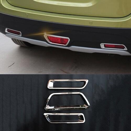 ABS For Suzuki SX4 S-Cross 2014 2015 2016 2017 2018 Car Accessories Rear Fog Light Brake Light Tail Foglight Cover Trim Styling