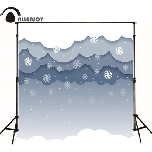Alle joy photographic background cloud snowflake cartoon sky baby cute thin vinyl Computer printing camera fotografica