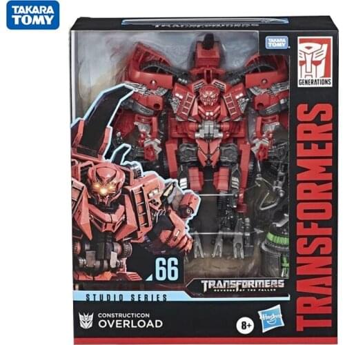 25cm Hasbro Transformers Toys Movie 2 SS66 L-Class Overload Pvc Action Figure Collectible Model Decoration Boy Toy Birthday Gift