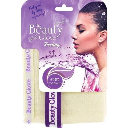 The Beauty Glove 100 Floss Exfoliating Bath Moderate Mitt