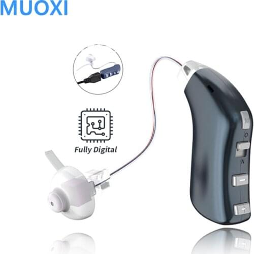 Best Digit Hearing Aid Hearing Device Rechargeable Hearing Amplifier Ear Aid for The Elderly Sound Amplifier for Hearing Loss