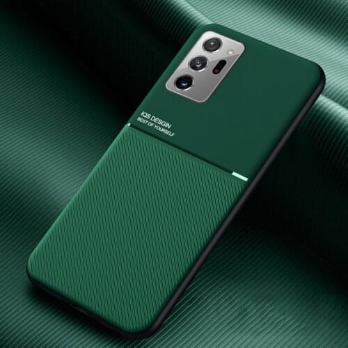 Magnet Case For Samsung Note 20 Ultra Cases Matte PU Leather Cover On Samsung Galaxy Note 10 Plus 9 8 Covers Bumper Funda Capa