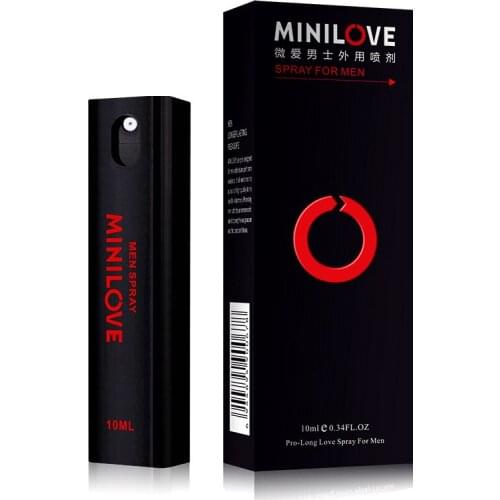 MINILOVE Male Delay Spray 10ml Long Lasting Erection Man Cock Increase Men Big Dick Enhance Prevent Premature Ejaculation