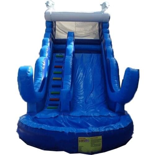 Inflatable amusement park slide bouncer combo/inflatable water slide for sale