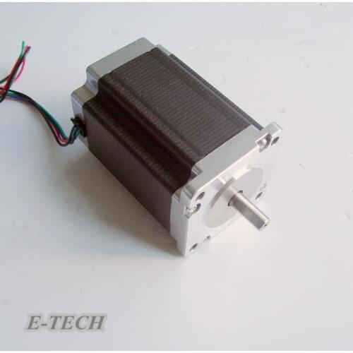 3pcs/lot Nema 24 stepper motor 2.2n. m (306oz-in) 1.8 deg. frame 60 mm body length 76 mm CE ROHS cnc stepper motors