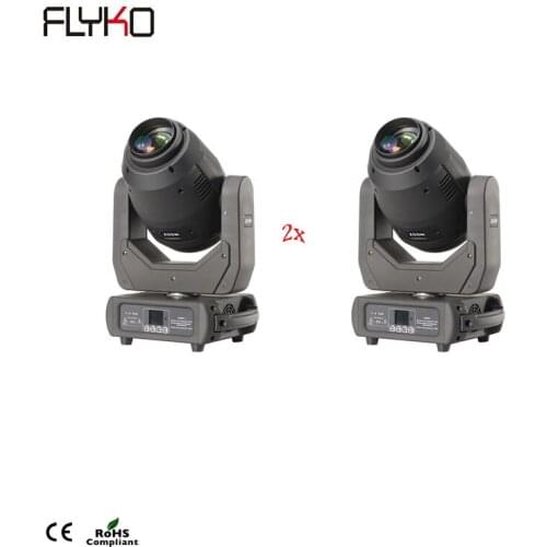 NEW! Free shipping factory price 2 pieces LED 250W Zoom Moving Head 3-in-1