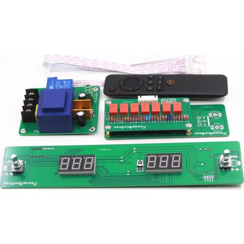 HiFi 128 Steps Remote Volume Control Board Relay Pure Resistor Shunt DIY Preamp Audio 4 road input 1 road output