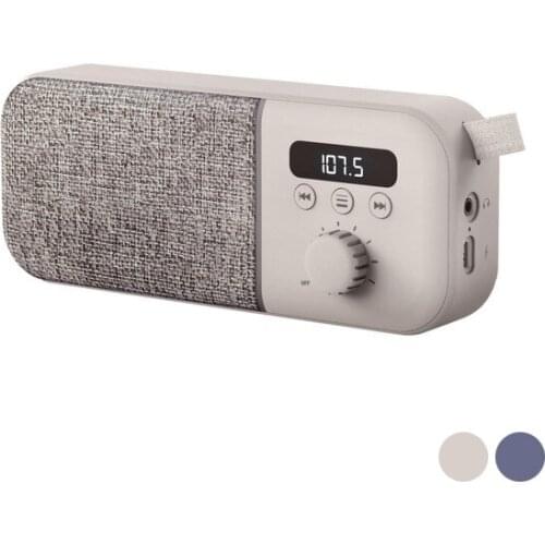 Portable Digital Radio Energy Sistem Fabric Box FM 1200 mAh 3W