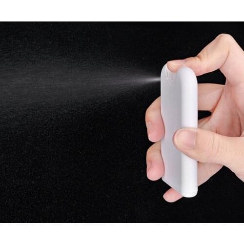 20ml Card Shape Perfume Sprayer Refillable Empty Bottle Flat Type Fine Mist Atomizer Portable Liquid Container