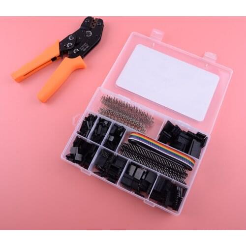 SN-28B Crimping Tool Crimper Kit Set Connectors Fit for Raspberry PI Arduino Durable Plastic Storage Box