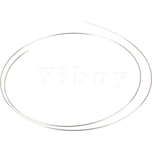 Yibuy New Guitar Electric Fret Wire 2.7 mm Width Professional Guitar Fretwire Silver