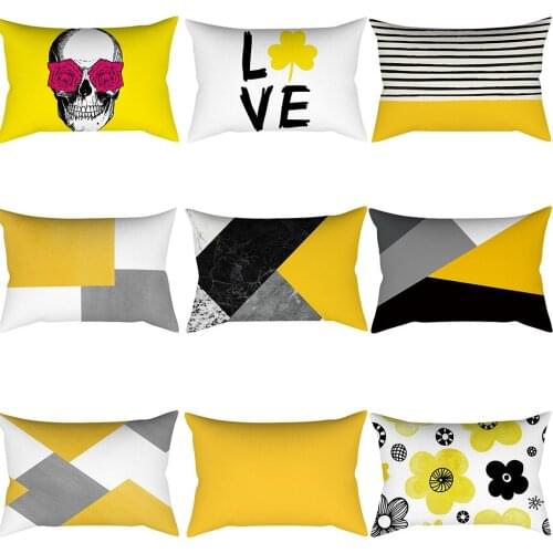 Yellow Pineapple Pillow Case Sofa Cushion Cover Car Waist Throw Pillow Covers Home Decoration Pillowcase Dropshipping дакимакура