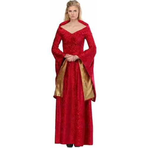 Halloween Europe Middle Ages palace drama Posh nobility retro cosplay costume tea break vintage dress cosplay costume for women