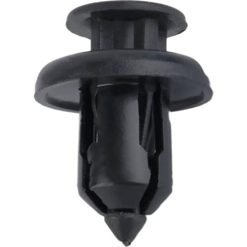 10mm 50Pcs Auto Bumper Fastener 9mm Hole Rivet Retainer Push Cover Fender Car Door Trim Panel Clip Accessorie For Honda Dropship