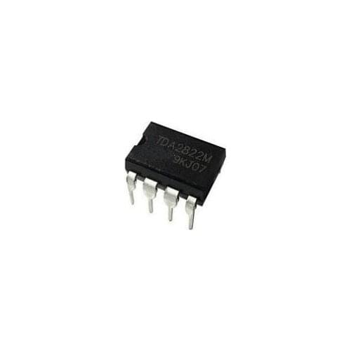 10PCS TDA2822M SCS2822 12V DIP-8 TDA2822 VOLTAGE POWER AMPLIFIER IC A