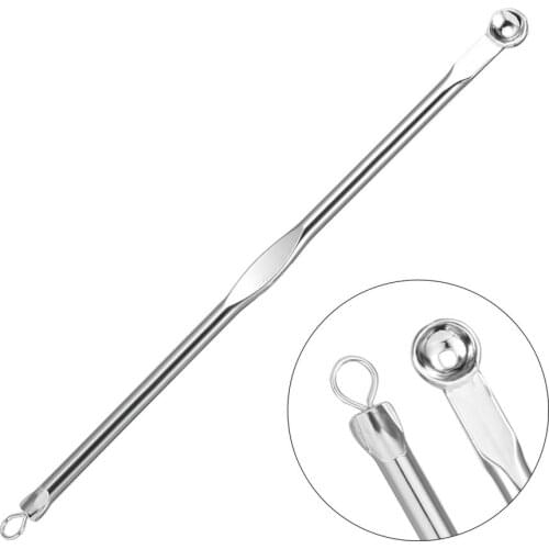 Antibacterial Black Head Pimples Acne Needle Tool Face Care Blackhead Extractor Blemish Remover Silver Comedone Cosmetic Tool
