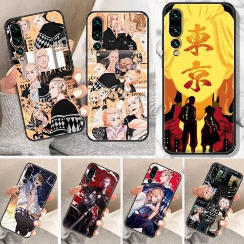 Tokyo Revengers Phone Case For Huawei P Mate P10 P20 P30 P40 10 20 Smart Z Pro Lite black art hoesjes silicone prime soft funda