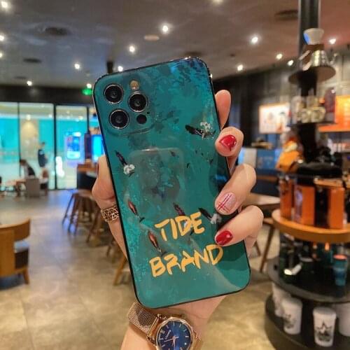 Emerald Silicone Case For Huawei Y5p Y6p Y7p Y7a Y8p Y8s Y9a Y5 Y6 Y7 Pro Y9 Nova 3i 5i 5T 7i 7 Pro Mate 40 Pro Soft Phone Case