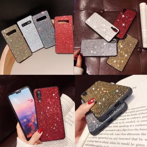 Soft Rhinestone Diamond Glitter Bling Case For Samsung Galaxy A71 A31 A51 M30S j2 prime A30S/A50s A10S A80/A90 A20S A20e Case