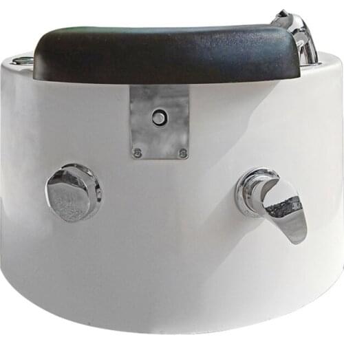 Elegant foot spa round pedicure basin with adjustable lifting foot bath