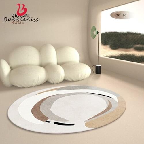 Bubble Kiss Carpets For Living Room Soft Crystal Velvet Home Decoration Rug Non-Slip Comefort Customized Coffee Table Floor Mats