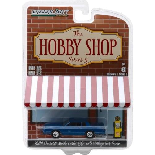 GreenLight 1:64 1984 Chevrolet Monte Carlo SS Alloy model car Metal toys for childen kids diecast gift