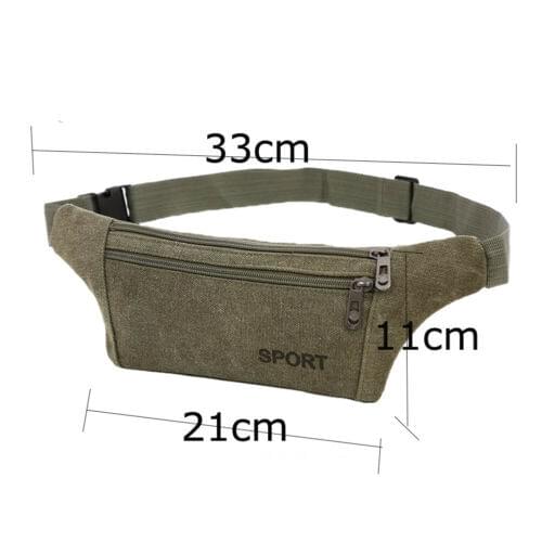 New Fanny Pack Mens Womens Waist Hip Belt Bag Purse Pouch Travel Sport Bum