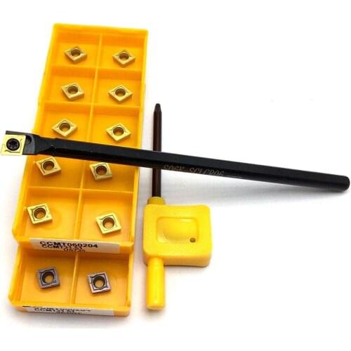 S06K S07K S08K S10K S12M S14N S16Q S20R S25S SCLCR06 SCLCR09 internal turning tool holder + CCMT060204 CCMT09T304 turning insert
