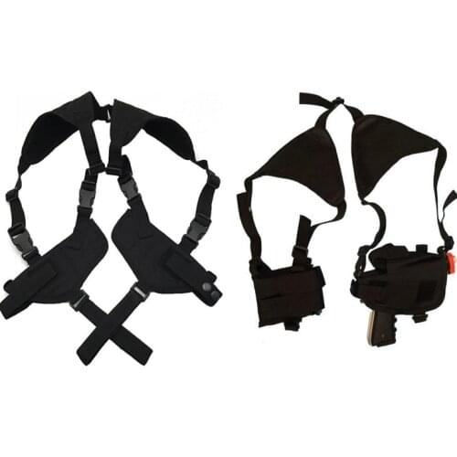 Outdoor tactical backpack Toy gun bag holster nylon underarm shoulder strap and CS concealed agent multi-functional vest strap