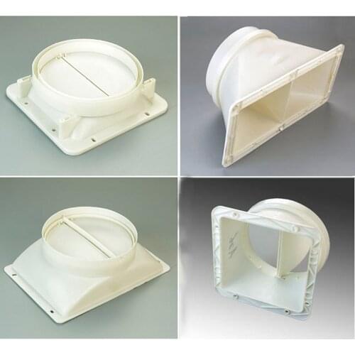 Exhaust valve smoke valve flap valve range hood parts accessories kitchen anti smoke air outlet check valve