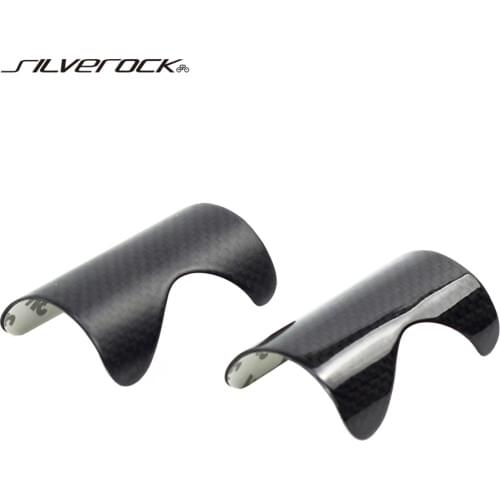 SILVEROCK Carbon Fiber Bottom Bracket Guard Protector Sticker Frame Stay BB Protect for Brompton 3Sixty Folding Bike Accessories