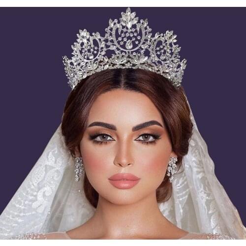 Hot Sale Bridal Crowns Crystal Bride Tiaras For Wedding/Party