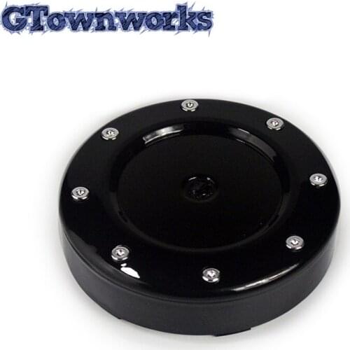 1pc 102mm Car Wheel Center Hub Aesthetic Caps Fit For C813602 81232090F Rim Badge Car Styling Black ABS