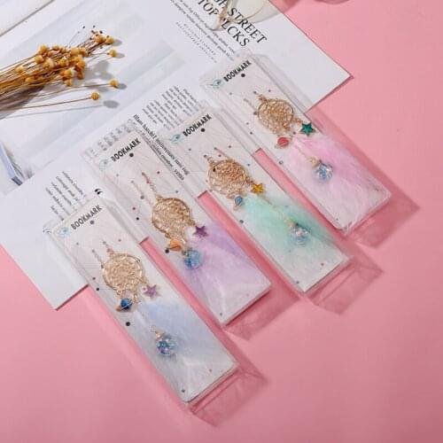 1pc Metal Bookmarks Feather Creative Classical Exquisite Mini Art Pattern Book Mark Page Folder Marker Office School Supplies