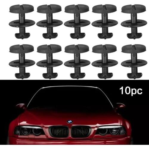 10Pcs Floor Mat / Carpet Clips Car Universal Snap Floor Mat Carpet Clips Fastener Retainer For BMW E36 E46 E38 E39