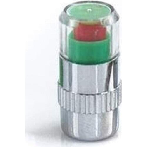 4 Pcs Auto Car Tire Pressure Monitor Sensor Indicator Alert Valve Stems Caps