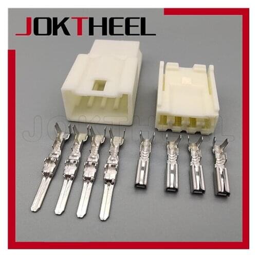 1/5/10/20 sets white sumitomo 4 pin way male female electric Headlight switch assembly plug auto connector 6240-1004 6240-5002