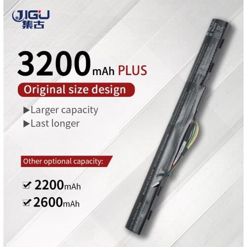 JIGU AS16A7K AS16A8K Laptop Battery For ACER For Aspire E5-475G E5-575T E5-553 E5-575 e5 575g as16a5k