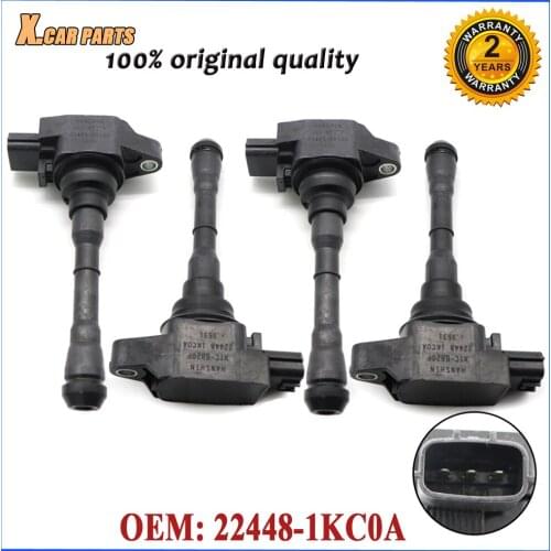 22448-1KC0A Ignition Coil Fit For 2011-2017 Nissan Juke Sentra 1.6L L4 224481KC0A 22448 1KC0A