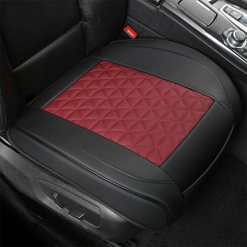 3D Leather Car Seat Cover Protector Waterproof Auto Seat Cushion Mat Breathable Car Front Seat Cover Universal Car Accessories