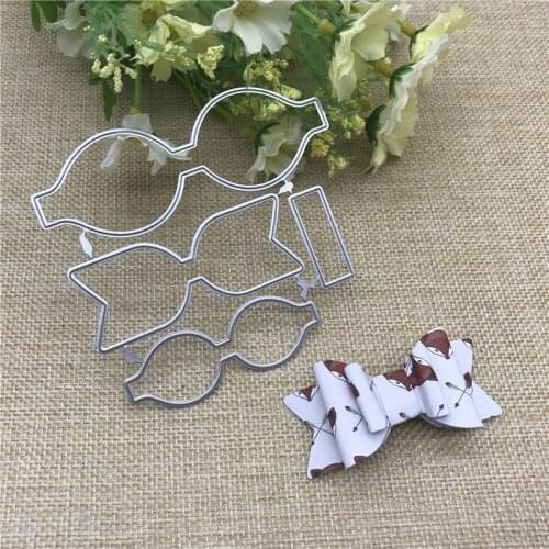 Heart border Lace bow Metal Cutting Dies Stencils For DIY Scrapbook Paper Card Decorative Craft Embossing Die Cuts