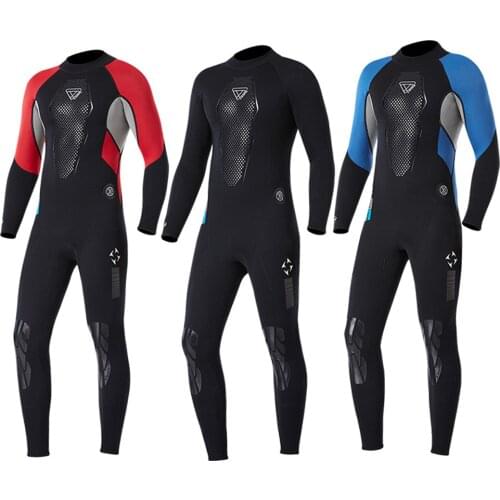 3mm Wetsuit Neoprene Men Clothes Surf Kitesurf Underwater Fishing Clothes Snorkeling Spearfishing Scuba Diving Suit Windsurf