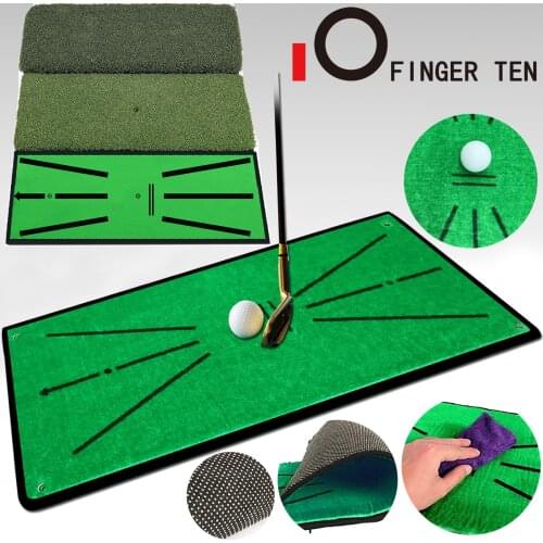 New Indoor Outdoor Practice Golf Training Mat for Swing Detection Hitting Batting Pad Aid Accessories Garden Drop Shipping