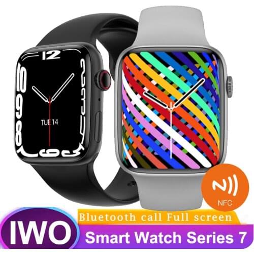IWO W37 Smart Watch Men Series 7 Bluetooth Call 1.75 Inch 320*385 IP68 Waterproof Customize Dials Face Smartwatch PK W26 W46 13