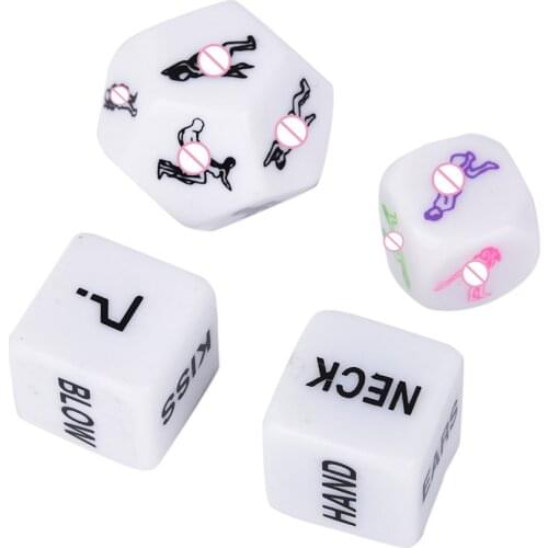 Sale Fun Sex Dice Romance Love Humour Adult Glow In The Dark Sexy Party Game Instructions for Couples