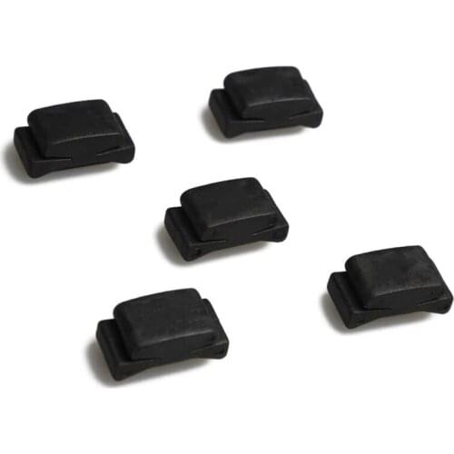 Rubber Guitar Pick Holder (5-Pack) Pickholder for Guitar - Placed Between 3Rd and 4Th Strings on Head Stock